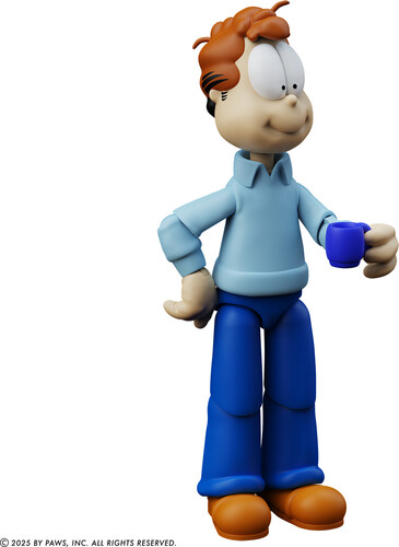 GARFIELD - DELUXE JON ARBUCKLE ACTION FIGURE
