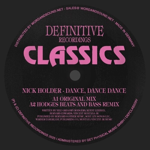 Dance, Dance, Dance|Nick Holder