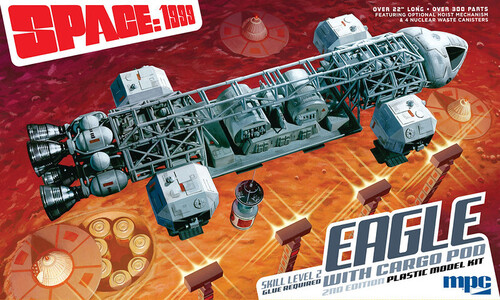 Space 1999: 22 Eagle w/Cargo Pod MPC Model Kit