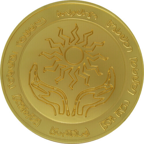 D&D 24K GOLD PLATED AMULET OF HEALTH