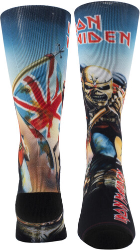 Perri's - Iron Maiden - The Trooper Dye Sublimation - Crew Socks