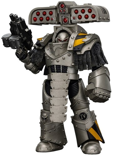 WH40K IRON WARRIORS SIEGE MASTER TERM ROCKET FIG