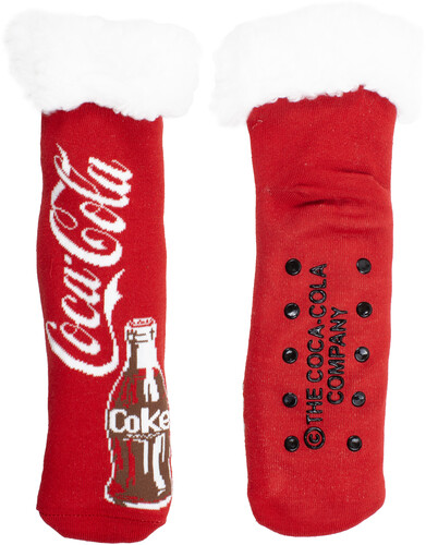 PERRI'S COCA COLA VINTAGE BOTTLE FUZZY WMN GRIPPER