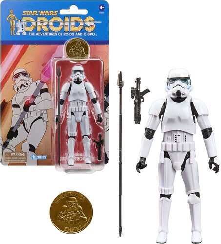 SW: DROIDS BLACK SERIES IMP. STORMTROOPER & COIN