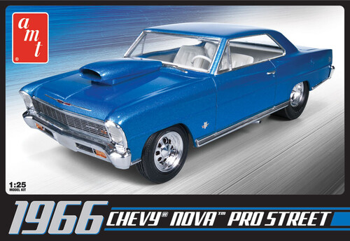 AMT 1966 Chevy Nova Pro Street 2T 1/25 Scale Model Kit