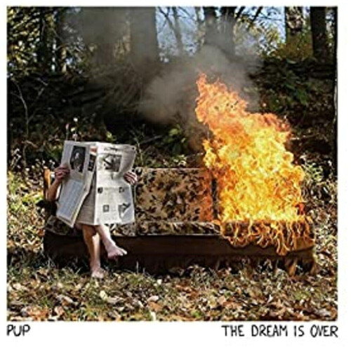 Dream Is Over - Clear W/  Red & Orange Swirl Vinyl