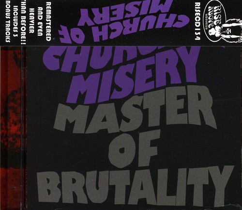 Church Of Misery - Master Of Brutality vinyl record cover