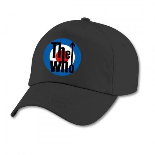 The Who - The Who Target Logo Adjustable Baseball Cap Black