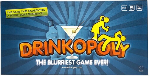 DRINKOPOLY THE BLURRIEST GAME EVER!