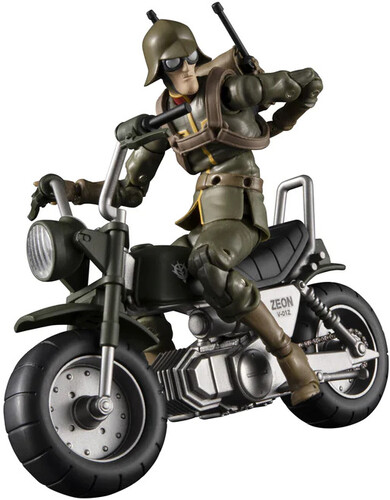MegaHouse - Mobile Suit Gundam - G.M.G. - Zeon Army 08 V-SP: Standard Infantry & Zeon Infantry Motorbike