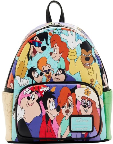 Loungefly Disney: - LOUNGEFLY DISNEY: GOOFY MOVIE COLLAGE MINI BACKPACK