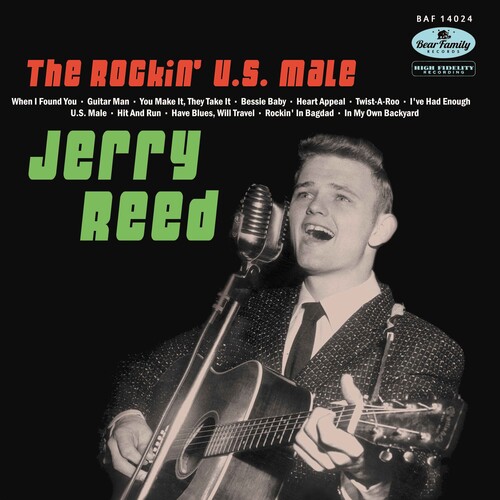 Jerry Reed - Rockin' U.S. Male (10in) (Bonus Cd) [With Booklet] (Pcrd)