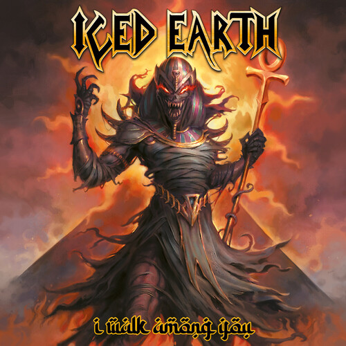 Iced Earth - Walk Among You - Brick Red/Yellow/Orange [Colored Vinyl]
