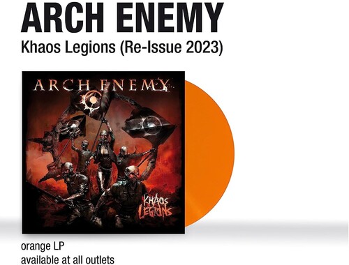 Arch Enemy - Khaos Legions [Colored Vinyl] [Limited Edition] (Org) [Reissue]