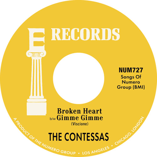 The Contessas - Broken Heart b/w Gimme Gimme [Vinyl Single]