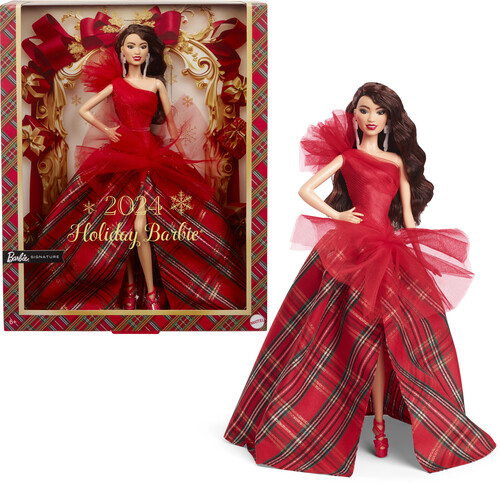 BARBIE HOLIDAY DOLL 2024 ASIAN