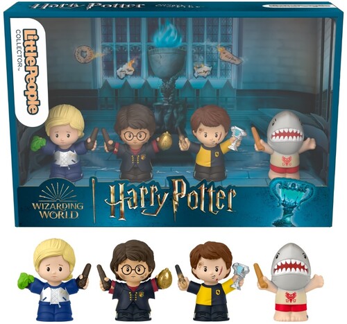 LP COLLECTOR HARRY POTTER GLOBET OF FIRE 4PK