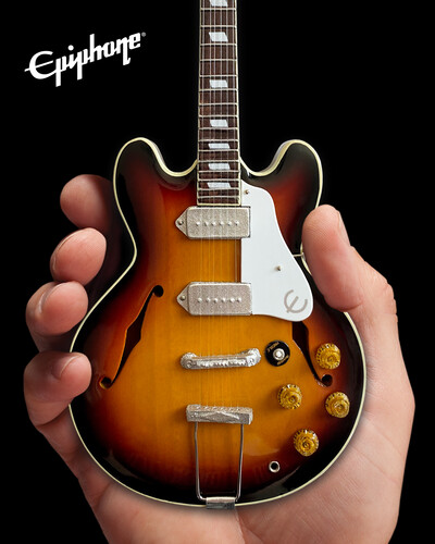 Epiphone 1965 Casino Sunburst 10 Inch Miniature Guitar Replica Collectible