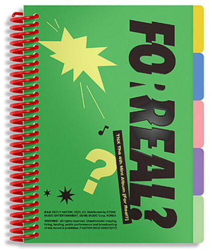 For Real? - inc. 96pg Photobook, Photocard, 5pc Film Photo Set, Folded Poster + Sticker [Import]