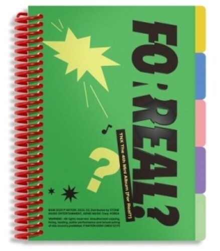 For Real? - inc. 96pg Photobook, Photocard, 5pc Film Photo Set, Folded Poster + Sticker