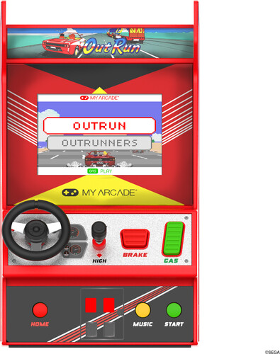 MYARCADE OUT RUN RACING PLAYER ARCADE