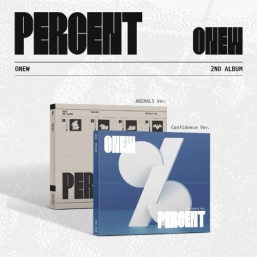 Onew - Percent - Digipack Version - Random Cover (Phob) vinyl record cover