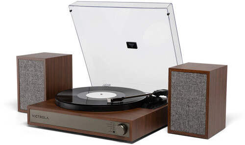VICTROLA VTS1300WLN HARMONY BT RCRD PLYR SPKRS WAL