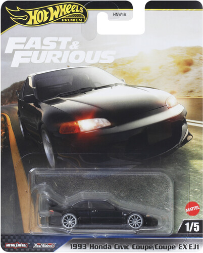 HOT WHEELS PREMIUM 1993 HONDA CIVIC COUPE EX