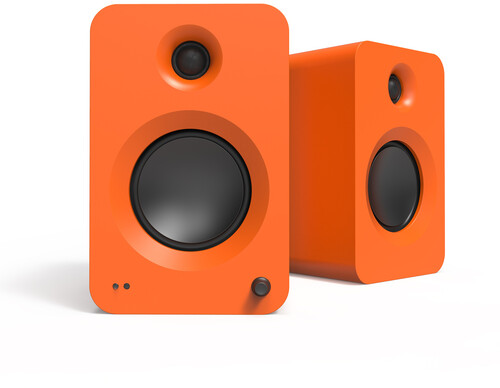 Kanto REN MO Bluetooth Powered Bookshelf Speakers 200 Watts (Matte Orange)