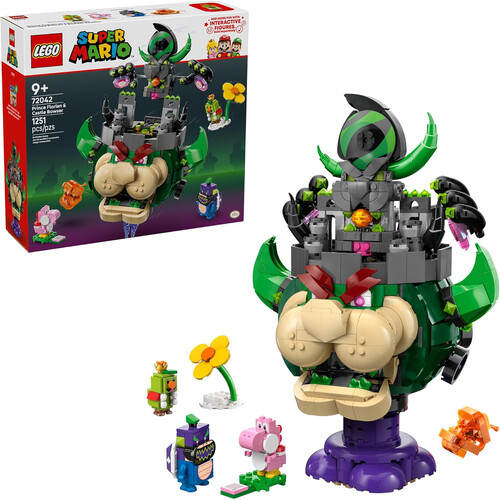 SUPER MARIO PRINCE FLORIAN & CASTLE BOWSER