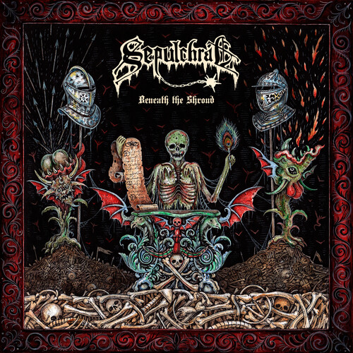 Sepulchral - Beneath The Shroud vinyl record cover