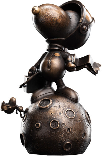 SNOOPY: FIRST BEAGLE ON THE MOON BRONZE STATUE
