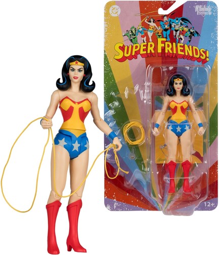 DC RETRO 6IN WV16 SUPER FRIENDS WONDER WOMAN FIG
