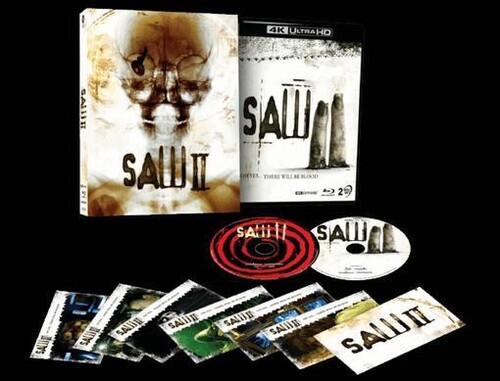 Saw II - Limited All-Region UHD & Blu-Ray Boxset with Lenticular Cover & Art Cards [Import]