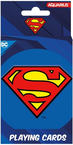 DC COMICS SUPERMAN PLAYING CARDS (TIN GIFT BOX)