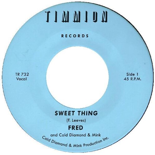 Fred - Sweet Thing / She's Outta Sight (inst.) vinyl record cover