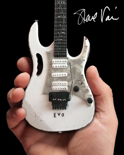 Steve Vai Ibanez Vintage JEM EVO 10 Inch Miniature Guitar Replica Collectible