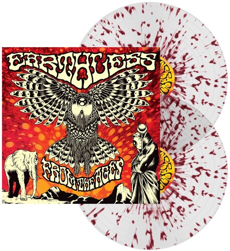Earthless - From The Ages (IEX) (Clear w/ Dark Red Splatter)