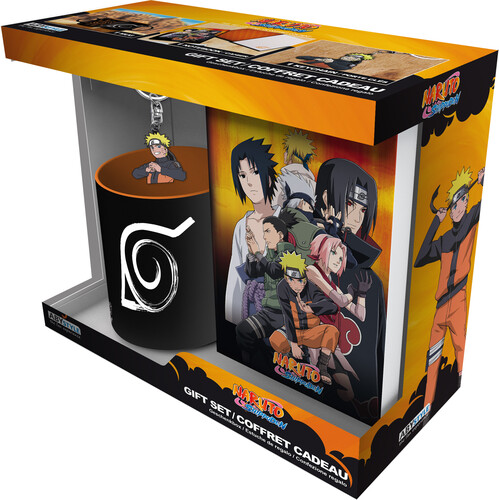 NARUTO ラバスト Naruto Shippuden - Naruto 3-Pc. Gift Set | Vintage Vinyl