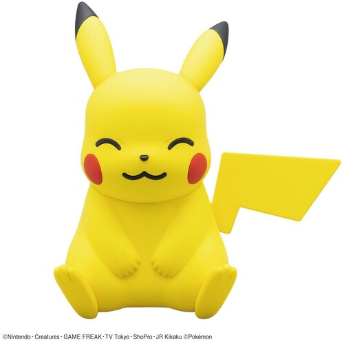 Bandai Hobby - Pokemon - QUICK!! - 16 Pikachu Sitting Pose Model Kit