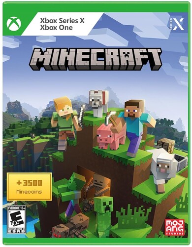 MINECRAFT + 3500 COINS for XBOX One and XBOX Series X