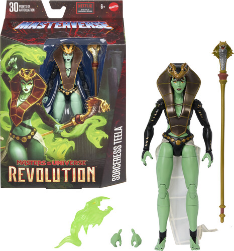 Mattel Collectible - Masters of the Universe Masterverse Revolution Snake Sorceress Teela (He-Man, MOTU)