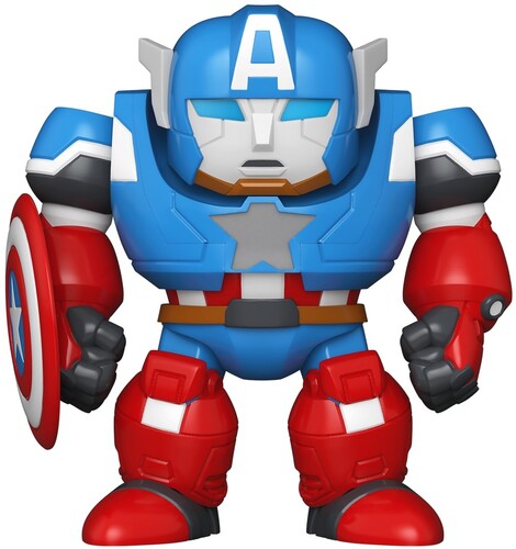 BITTY BOTS MARVEL WI CAPTAIN AMERICA MECH WITH CAP
