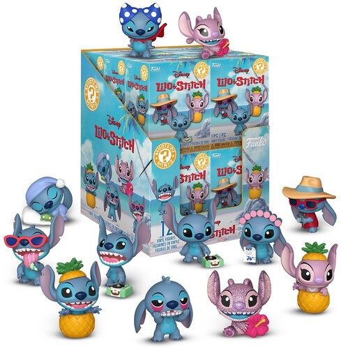 Funko Mystery Minis: Lilo & Stich - Stitch & Angel (One Random Mystery Mini Per Purchase)