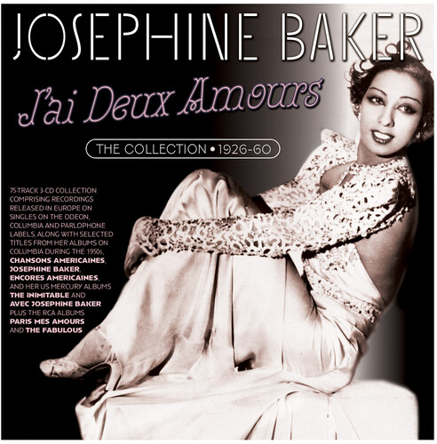 Josephine Baker - J'ai Deux Amours: The Collection 1926-60 vinyl record cover