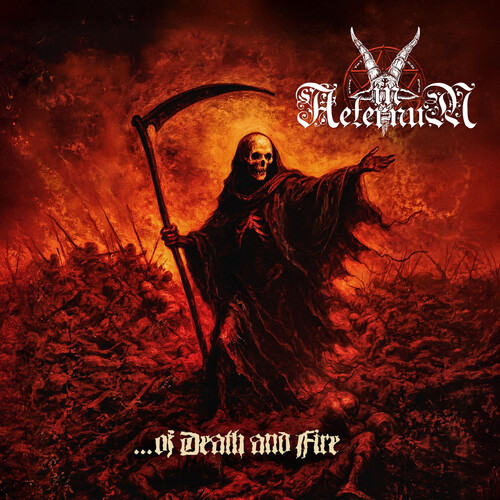 In Aeternum - ...Of Death And Fire vinyl record cover