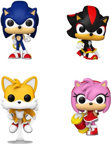 POP GAMES SONIC 4 PACK