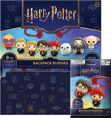 HARRY POTTER BACKPACK BUDDIES 24-PC BLIND BOX PDQ