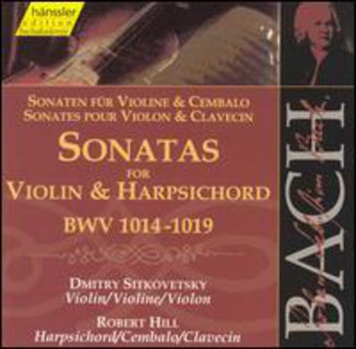 Bach - Violin & Harpsichord Sonatas 122 vinyl record cover