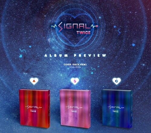 TWICE - Signal vinyl record cover